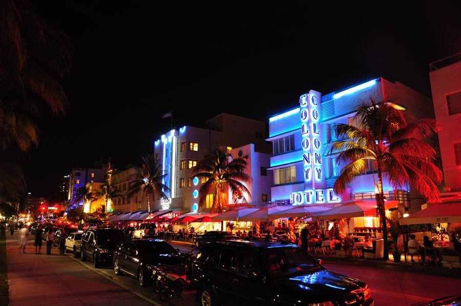 Ocean Drive em Miami