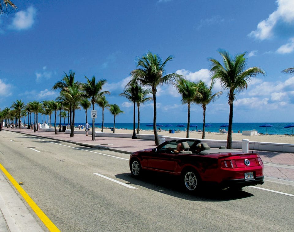 Carro em Miami