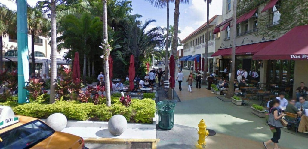 Como é a Lincoln Road em Miami 