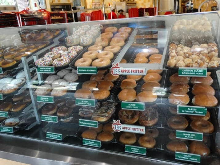 Endereços da Krispy Creme em Miami e Orlando