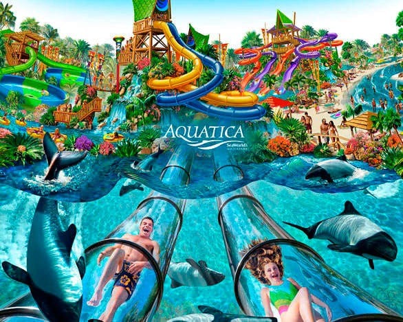 Parque Aquatica em Orlando