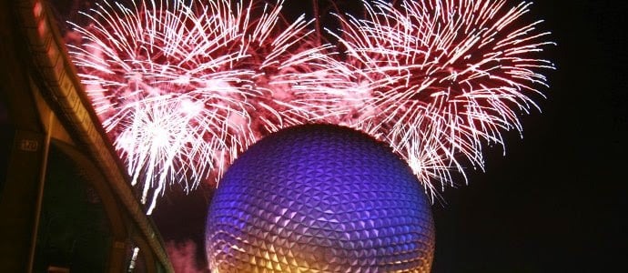 Réveillon e ano novo no Epcot Disney 