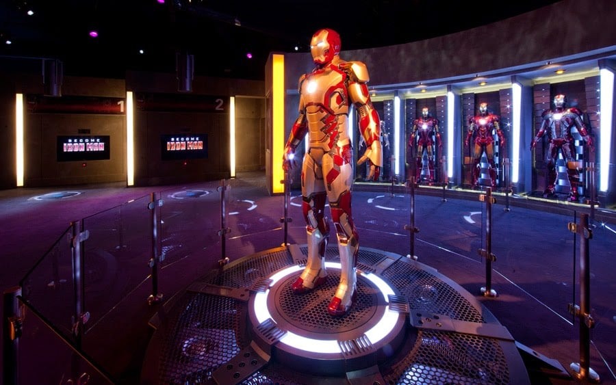 Homem de Ferro - Atração Innoventions no Parque Disney Epcot em Orlando