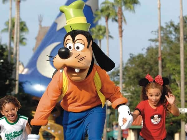 Personagens na Disney Orlando