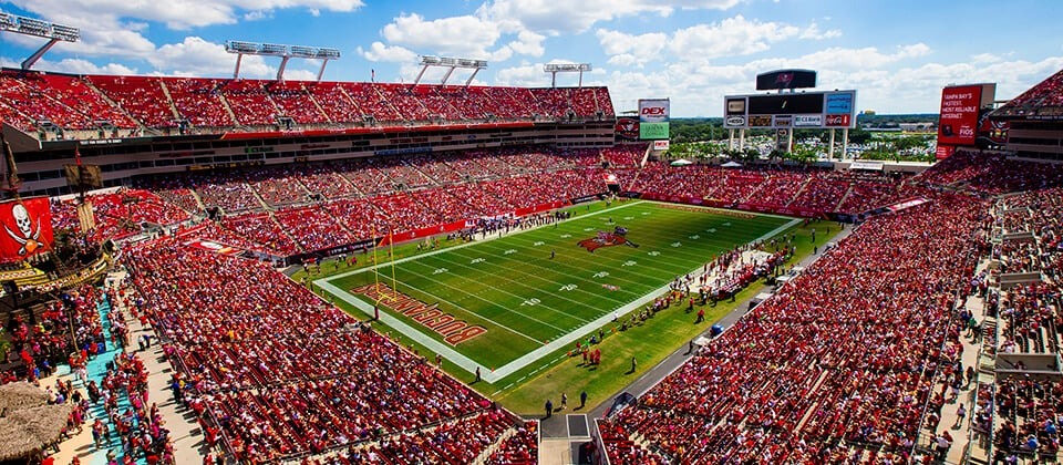 Jogos da NFL em Tampa na Flórida