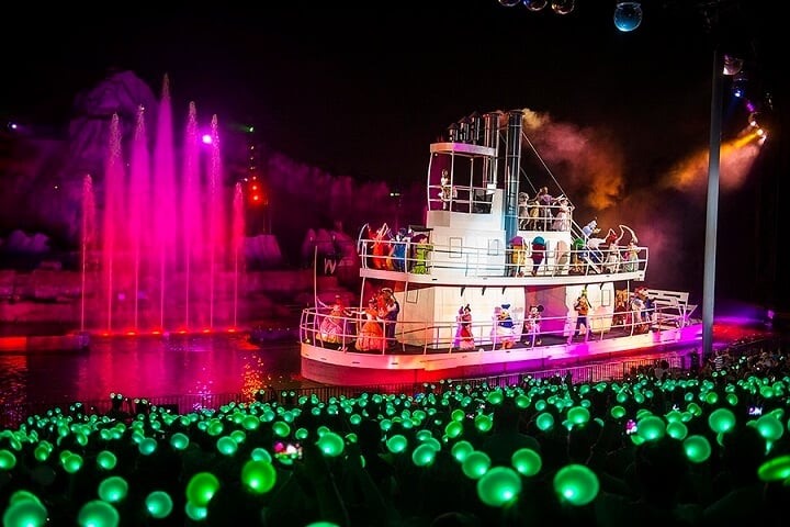 Show Fantasmic no Disney's Hollywood Studios em Orlando