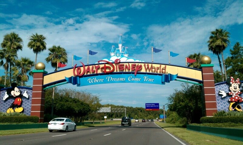 Entrada da Disney