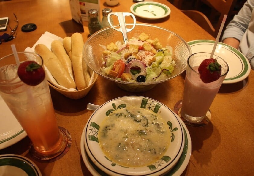  Restaurante Olive Garden em Orlando