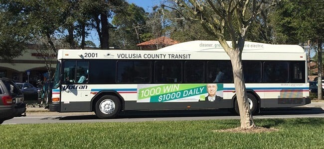 Como ir do aeroporto de Daytona Beach até o centro turístico de ônibus