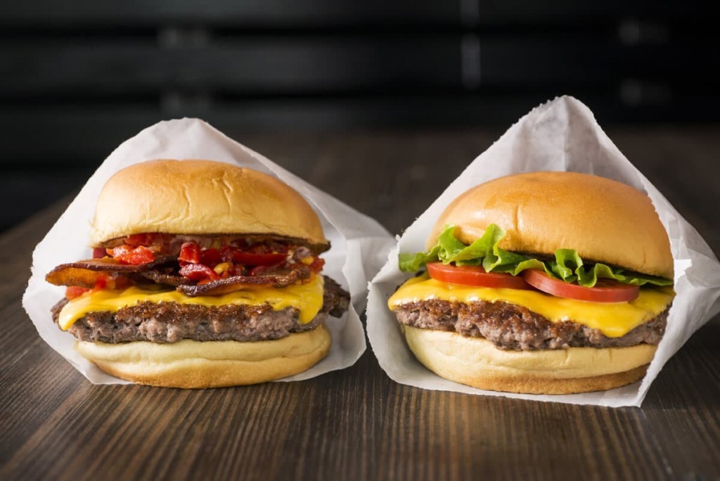 Hambúrgueres da Shake Shack em Miami