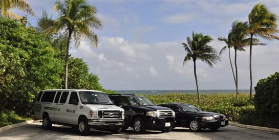 Como ir do aeroporto de Fort Lauderdale até o centro turístico de transfer