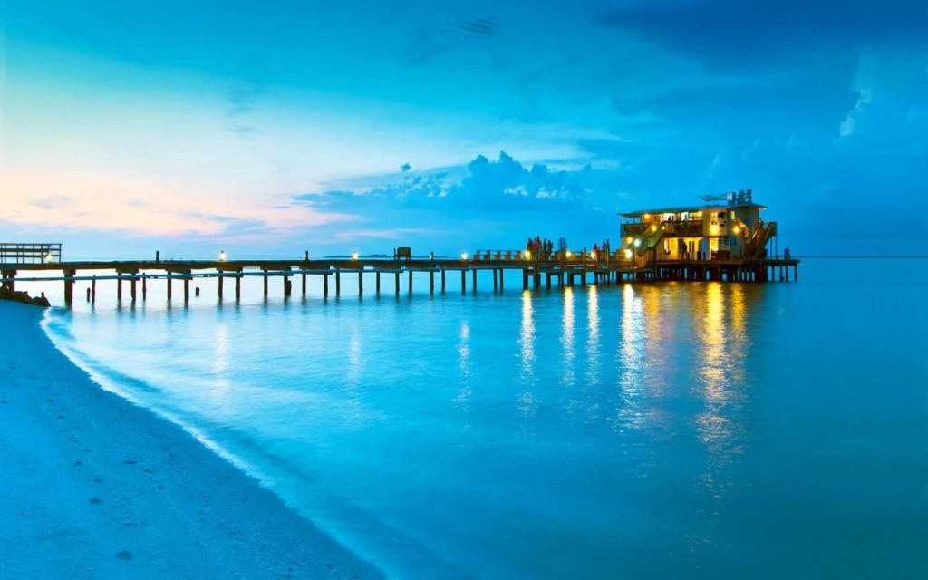 Pier de Anna Maria Island na Flórida