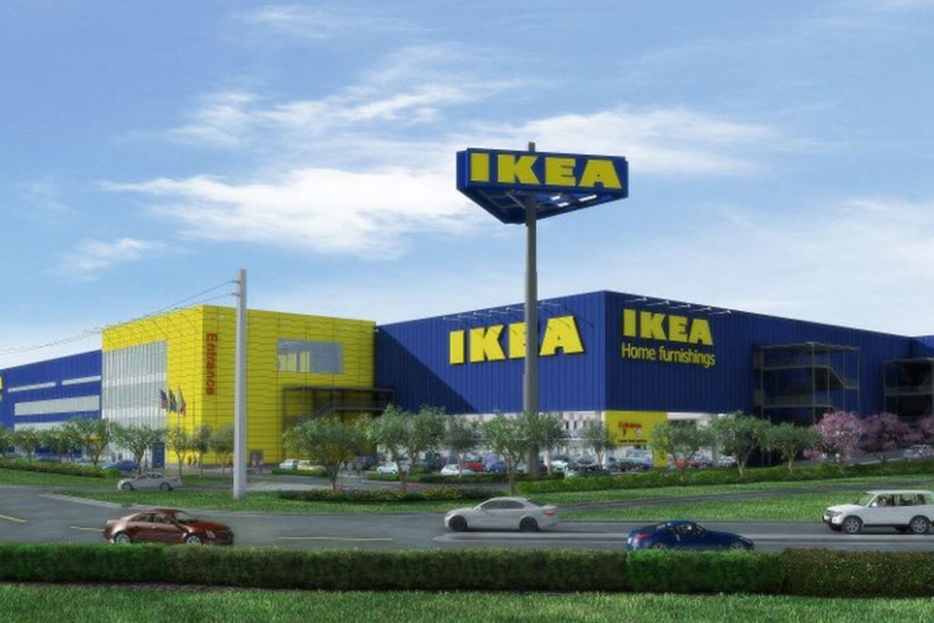 Exterior da loja Ikea em Miami