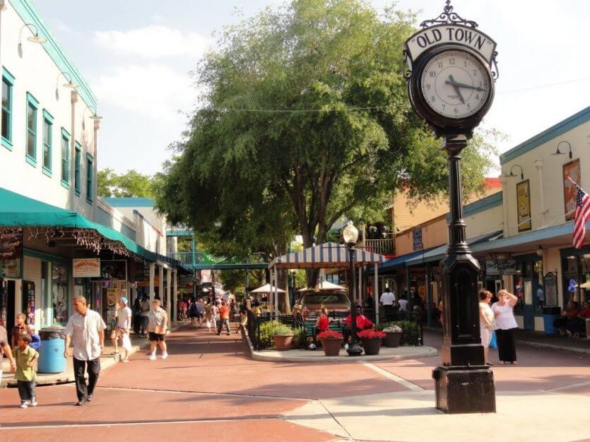 Pontos turísticos em Kissimmee: Old Town em Kissimmee