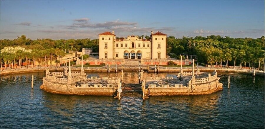 Passeie pelo Museu e Jardins Vizcaya 