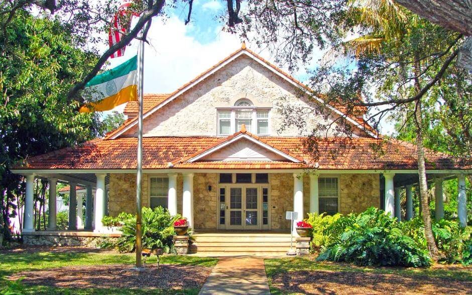 5 lugares históricos e monumentos em Miami: Merrick House