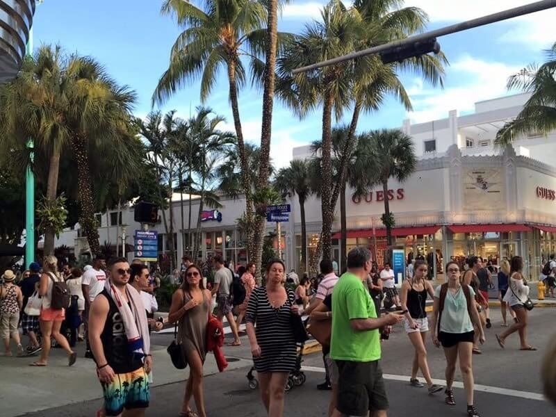 Lojas da Lincoln Road em Miami