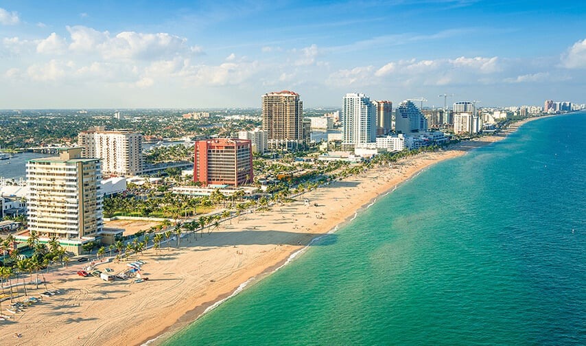 Fort Lauderdale na Flórida 