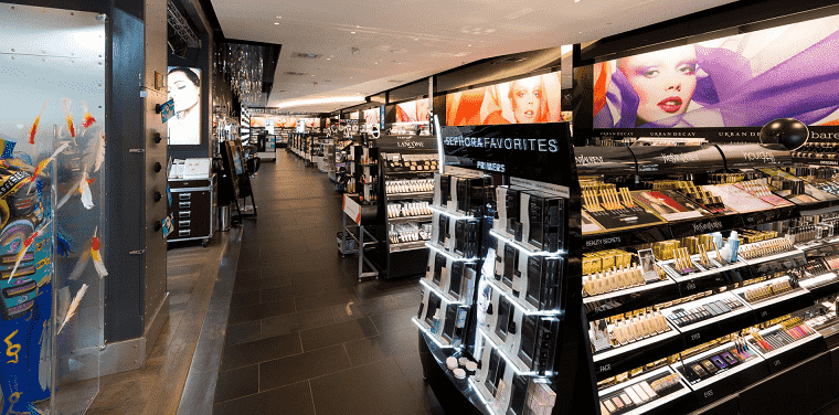 Como são as lojas Sephora em Miami e Orlando