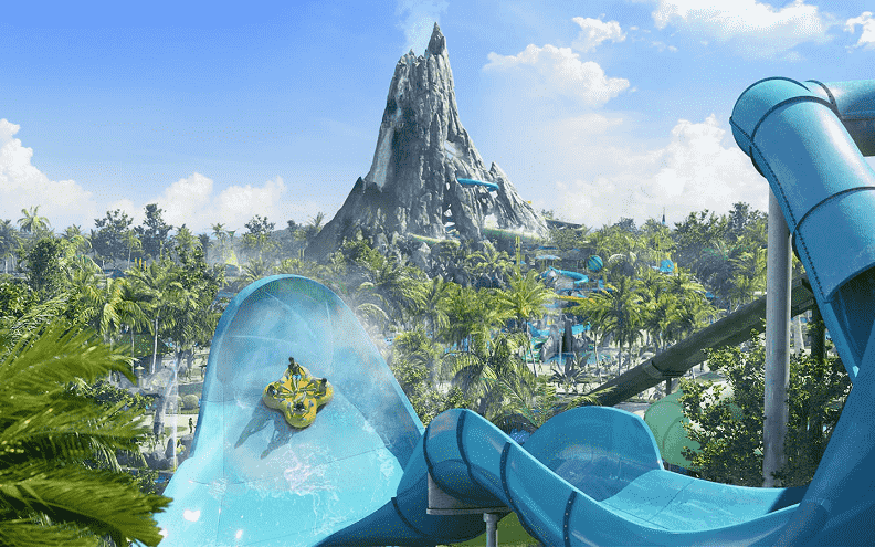 Parque aquático Volcano Bay em Orlando