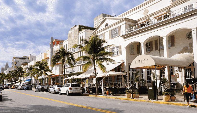 Centro de compras em Miami