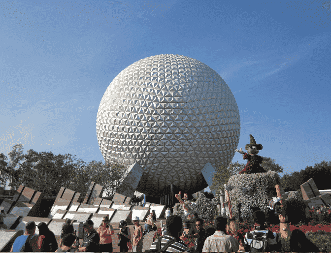 Parque Epcot em Orlando