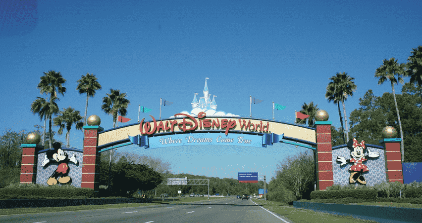 Entrada do Walt Disney World