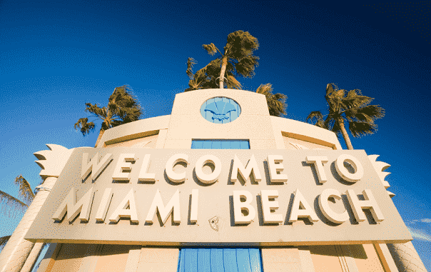 Entrada de Miami Beach