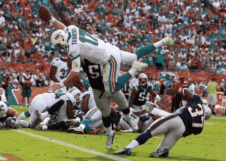 Jogosdo Miami Dolphins na NFL em Miami