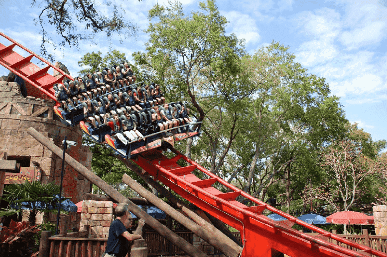 Parque Busch Gardens em Orlando