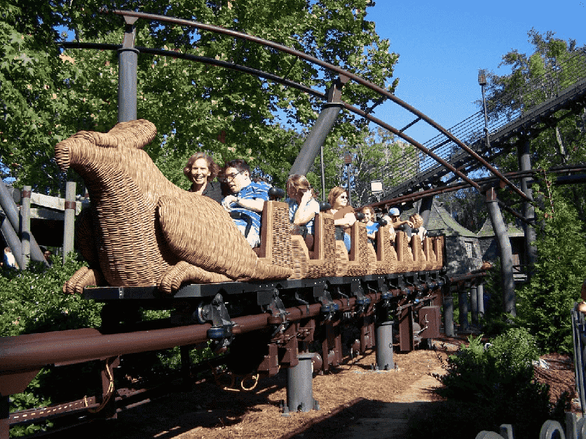 Flight of the Hippogriff no Islands of Adventure em Orlando