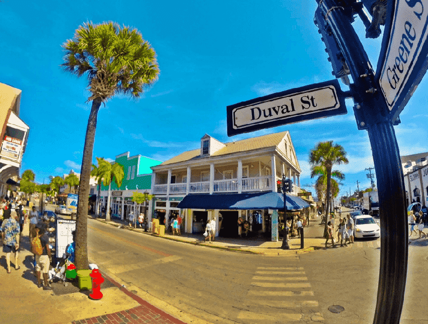 Duval Street em Key West