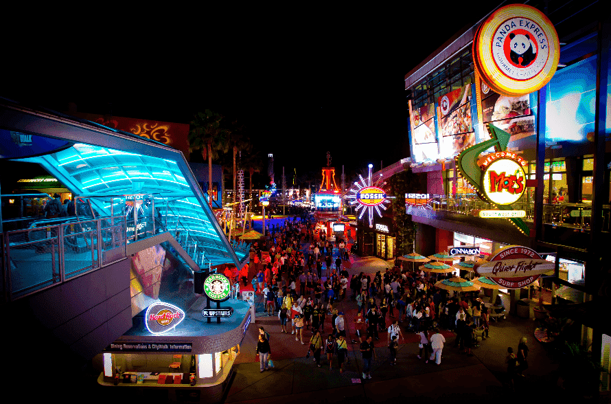 Universal’s CityWalk e Portofino Bay Boat Ride em Orlando