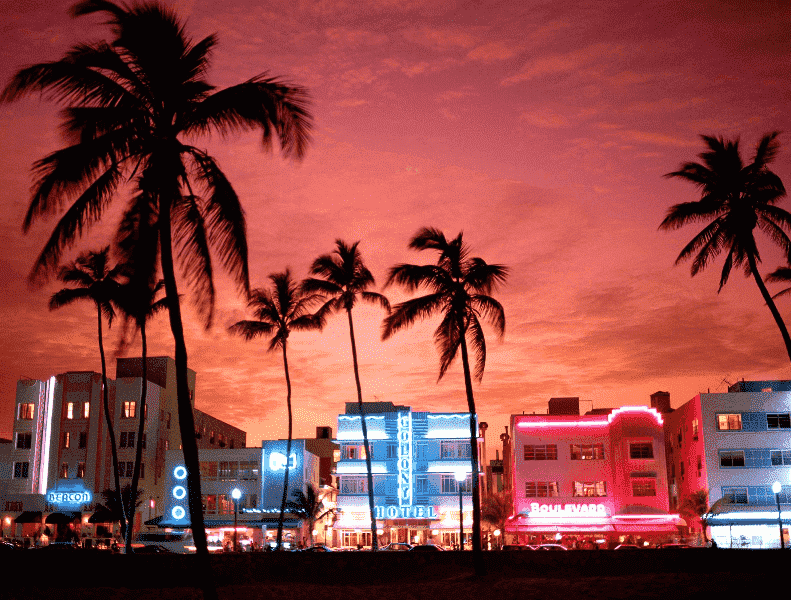 Passeio por South Beach em Miami