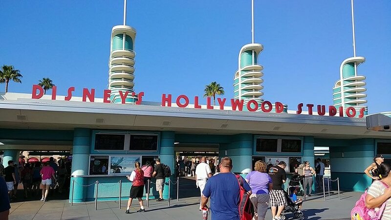 Entrada do parque Disney Hollywood Studios