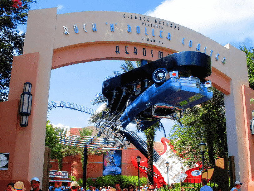 Rock 'n' Roller Coaster Starring Aerosmith no Hollywood Studios da Disney Orlando