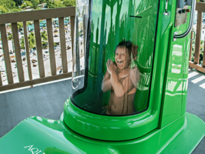 Ihu’s Breakaway Falls no Aquatica em Orlando