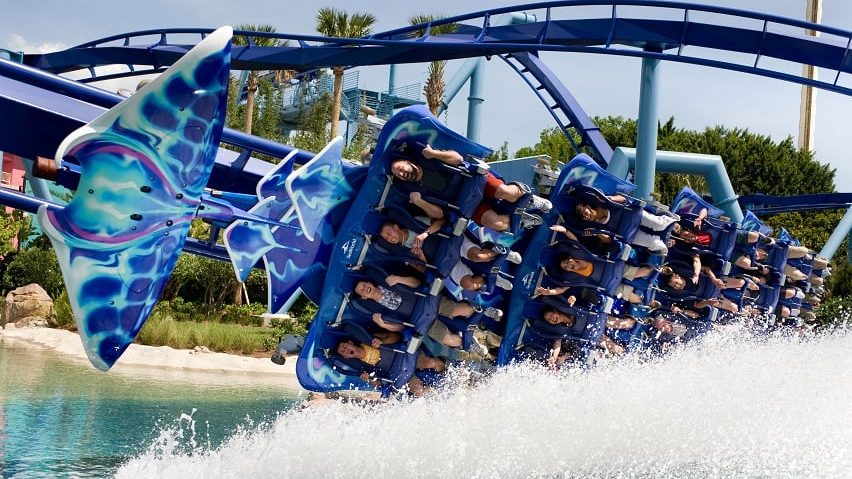 Manta no SeaWorld em Orlando