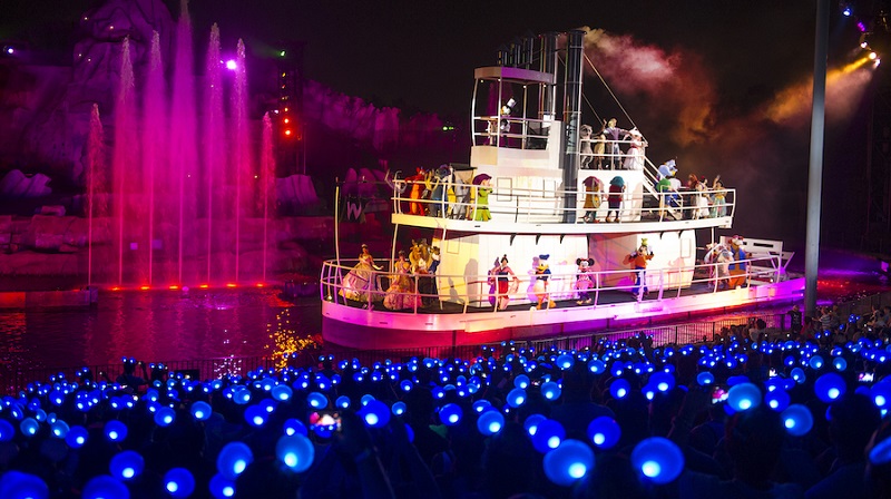 Fantasmic no parque Hollywood Studios da Disney em Orlando