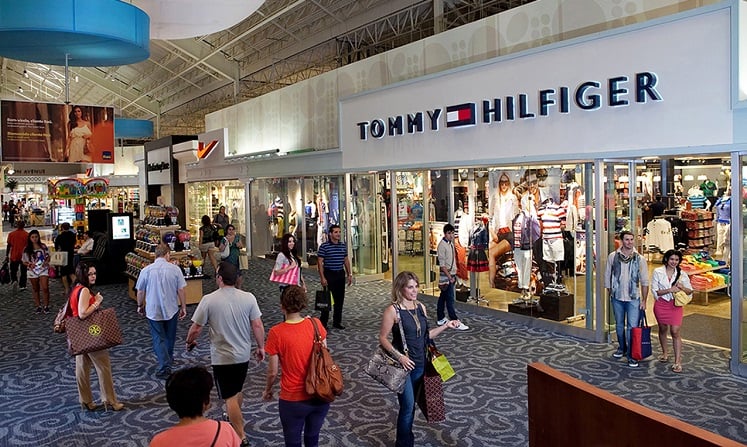 Loja da Tommy Hilfiger no outlet Sawgrass Mills em Miami