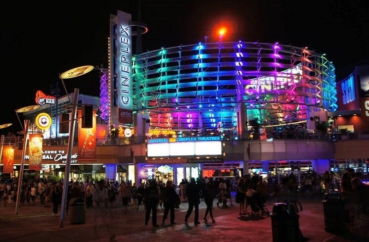 Noite em Citywalk Orlando