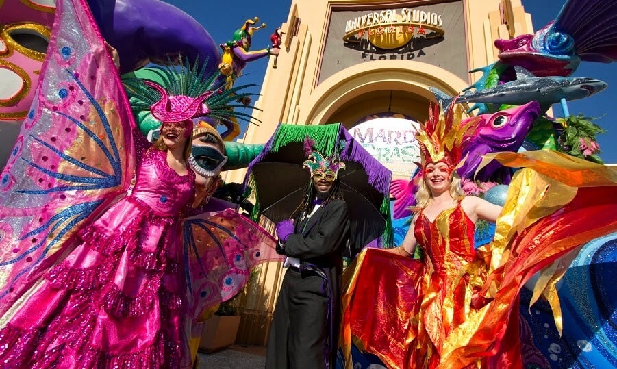 Mardi Gras na Universal em Orlando