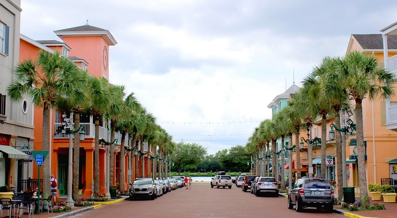 Bairro Celebration em Orlando