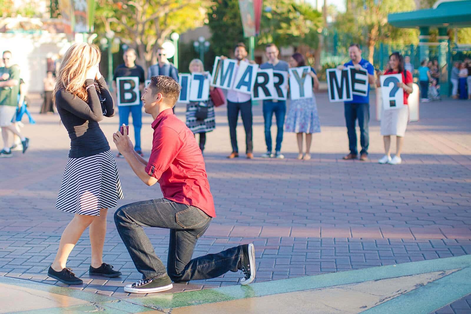 Pedido de casamento na Disney em Orlando