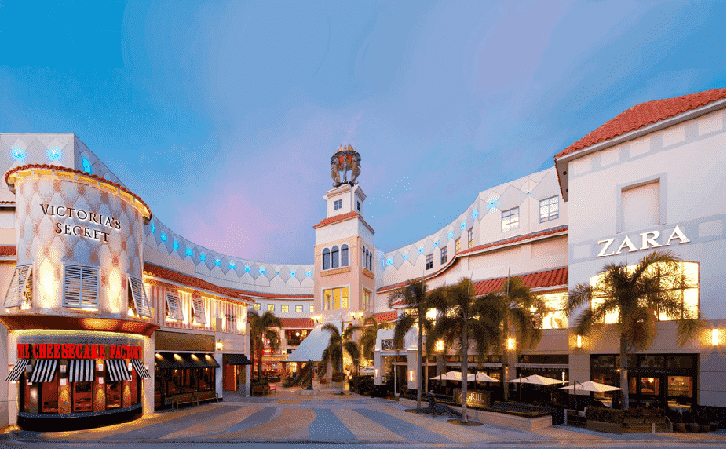 Shopping Aventura Mall em Miami