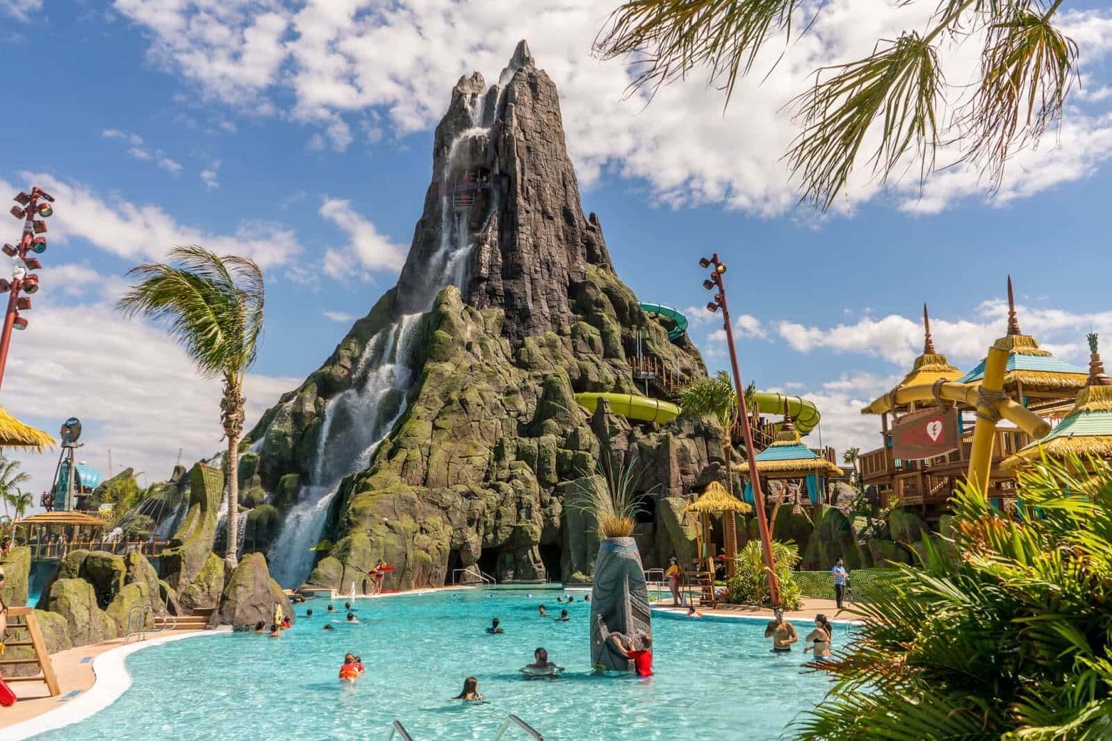 Volcano no parque aquático Universal's Volcano Bay em Orlando