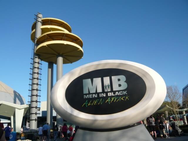 Men In Black na Universal Studios em Orlando