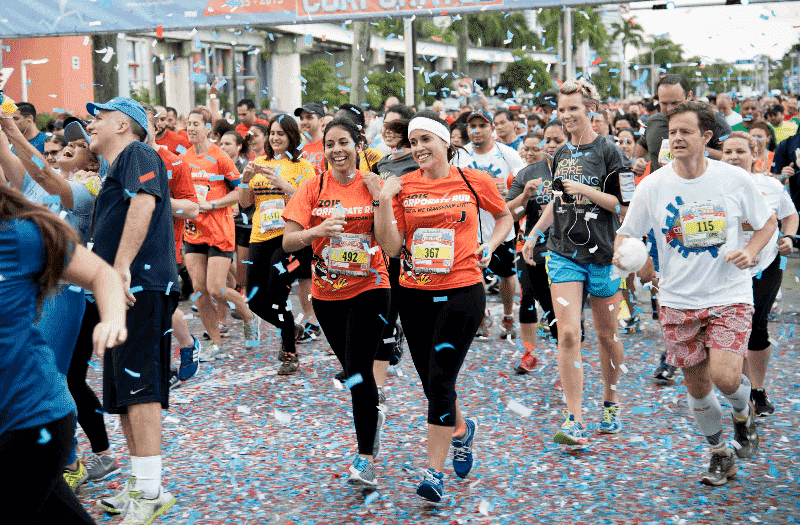 Corredores em Miami