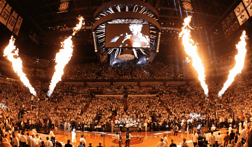 Jogo do Miami Heat na NBA