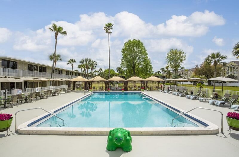 Piscina do Hotel Magic Moments em Orlando